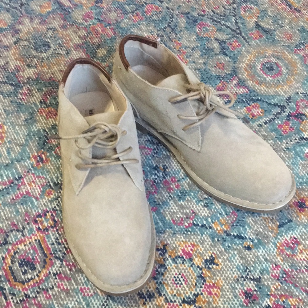 Boys suede dress shoes size 5
